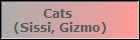 Cats 
(Sissi, Gizmo)